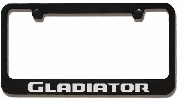 Jeep Gladiator Engraved License Plate Frame