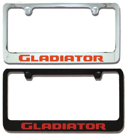 Jeep Gladiator Engraved License Plate Frame