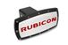 Jeep Gladiator Wrangler Rubicon Logo Engraved Billet Receiver Hitch Cover