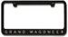 Jeep Grand Wagoneer Engraved License Plate Frame