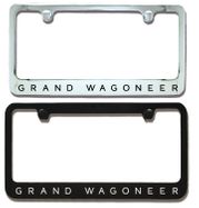 Jeep Grand Wagoneer Engraved License Plate Frame