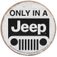 Jeep Grille Wood Decorative Sign - Toolbox Refrigerator Magnet