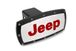 JEEP Logo Engraved Billet Hitch Receiver Cover Custom Colors