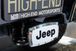 JEEP Logo Engraved Billet Hitch Receiver Cover