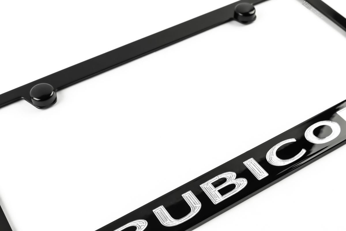 JEEP Rubicon Engraved License Plate Frame