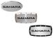 Jeep Wrangler Sahara Logo Billet Engraved Receiver Hitch Cover Custom Colors