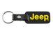 Jeep Satin Black Key Chain Fob - Grey