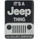 Jeep Thing Grille Embossed Tin Decorative Sign - Toolbox Refrigerator Magnet
