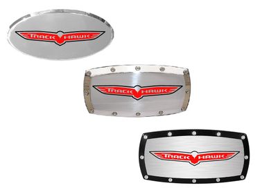 Jeep Trackhawk Billet Engraved Receiver Hitch Cover
