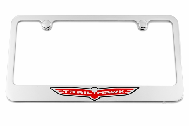JEEP Trail Hawk Engraved License Plate Frame