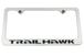 Jeep Trailhawk Chrome License Plate Frame
