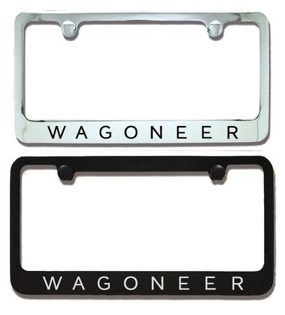 Jeep Wagoneer Engraved License Plate Frame