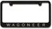 Jeep Wagoneer Engraved License Plate Frame