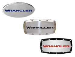 Jeep Wrangler Billet Engraved Receiver Hitch Cover