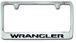 Jeep Wrangler Engraved License Plate Frame
