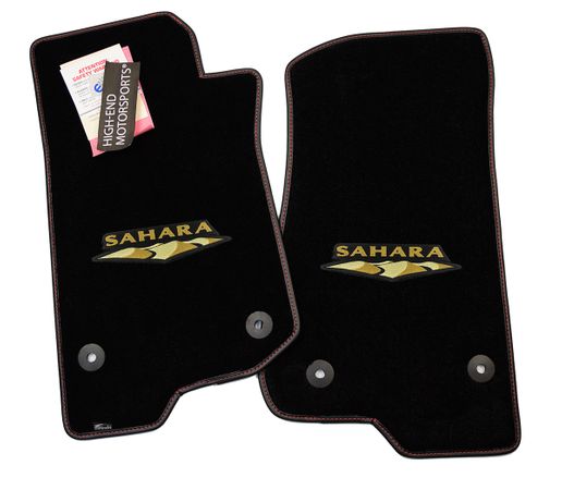 Jeep Wrangler Sahara Floor Mats - Premium Upgrade
