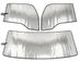 Kenworth T700 Sunshade / Sleeper / Privacy 2011-2014