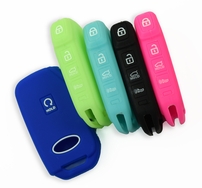 Pair (2), Kia Niro Solid Silicone Rubber Remote Keyless Cover 2021 - 2025