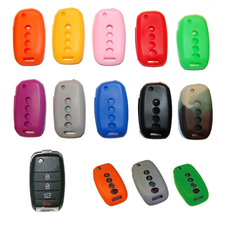 Pair (2), Kia Sedona Silicone Rubber Remote Cover 2015 - 2018