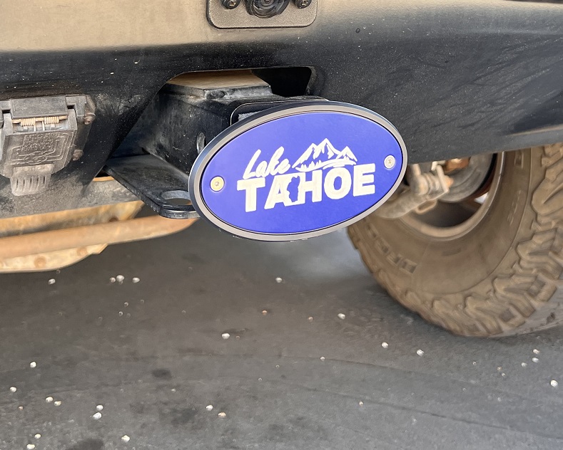 Lake Tahoe Receiver Hitch Cover
