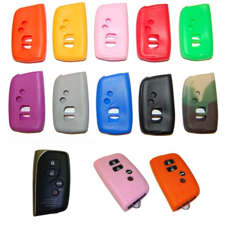 Pair (2),  Lexus LS 460  Silicone Rubber Remote Cover 2013 - 2017