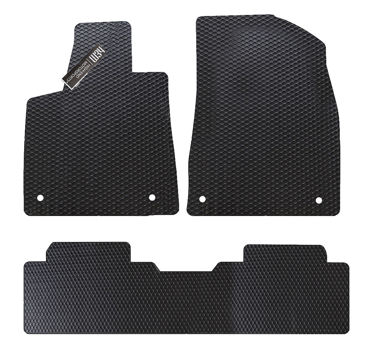 Genuine Lexus OEM All-Weather Floor Mats For 2010-2012 RX350/RX450H – 4-Piece Set, Black, PT908-48102-02
