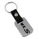 Lincoln MKS Chrome Leather Strap Key Chain / Fob