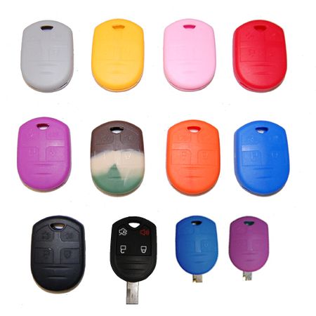 Pair (2), Lincoln Navigator Silicone Rubber Remote Key Cover 2013 - 2017