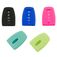 Pair (2), Lincoln Navigator Solid Silicone Rubber Keyless Remote Cover 2018-2023