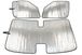Mercedes-Benz Sprinter Windshield SunShade Privacy Set 2003 - 2027