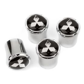 Mitsubishi Chrome Valve Caps