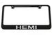 Mopar HEMI Engraved License Plate Frame - Choose Colors