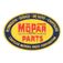 Mopar Parts Garage Yellow Decorative Sign - Toolbox Refrigerator Magnet