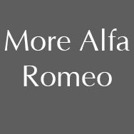 More Alfa Romeo