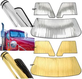 Nexus Ghost Super C Motorhome Custom Fit Window Sunshade Covers