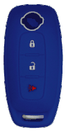Nissan Kicks Solid Silicone Rubber Remote Keyless Cover 2023-2025