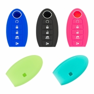 Pair (2), Nissan Maxima Solid Silicone Rubber Remote Keyless Cover 2017 - 2023