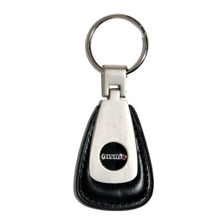 Nissan Nismo Leather Teardrop Fob - Black