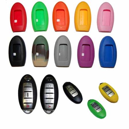 Pair (2), Nissan Rogue Silcone Rubber Remote Cover  2018 -  2021