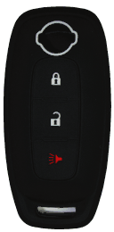 Pair (2) , Nissan Rogue Solid Silicone Rubber Remote Keyless Cover 2023 2024 2025