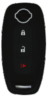 Pair (2) , Nissan Rogue Solid Silicone Rubber Remote Keyless Cover 2023 2024 2025
