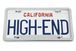 Notched Bottom Real Chrome License Plate Frame