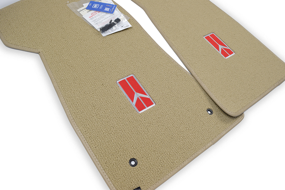 4-Piece Loop Carpet Floor Mat Set For 1968-1971 Oldsmobile 442 – OEM Fit, Made In USA, 1-Year Warranty