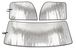 Peterbilt 200, 300, 301, 304, 306, 307, 308, 335, 337, 349, 353 Sunshade / Sleeper / Privacy 1971-2025