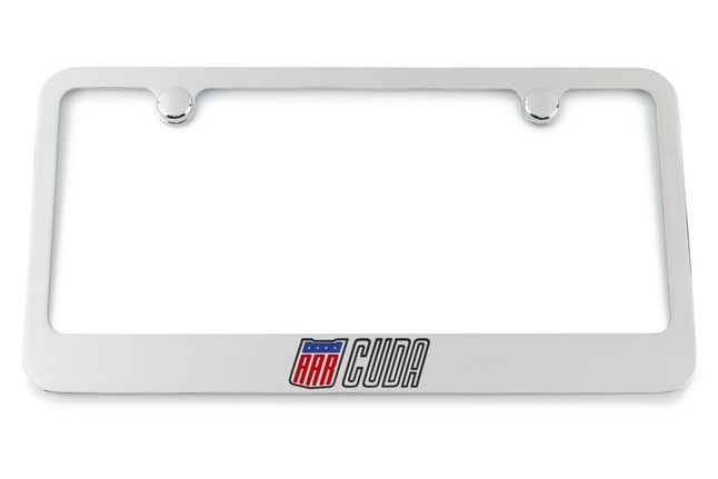 Plymouth AAR Cuda Logo Engraved  License Plate Frame