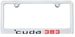 Plymouth Cuda 383 1970-1974 Engraved License Plate Frame
