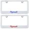 Plymouth Engraved License Plate Frame - Custom Colors