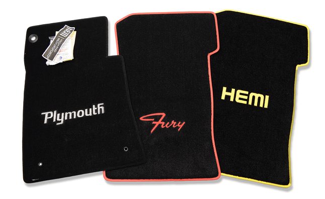 Plymouth Fury Floor Mats - Premium Upgrade