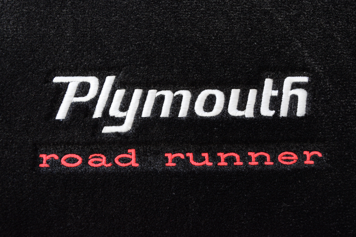 Plymouth Road Runner Floor Mats Premium Upgrade