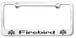 Pontiac 1960's Firebird Engraved License Plate Frame 1968 1969